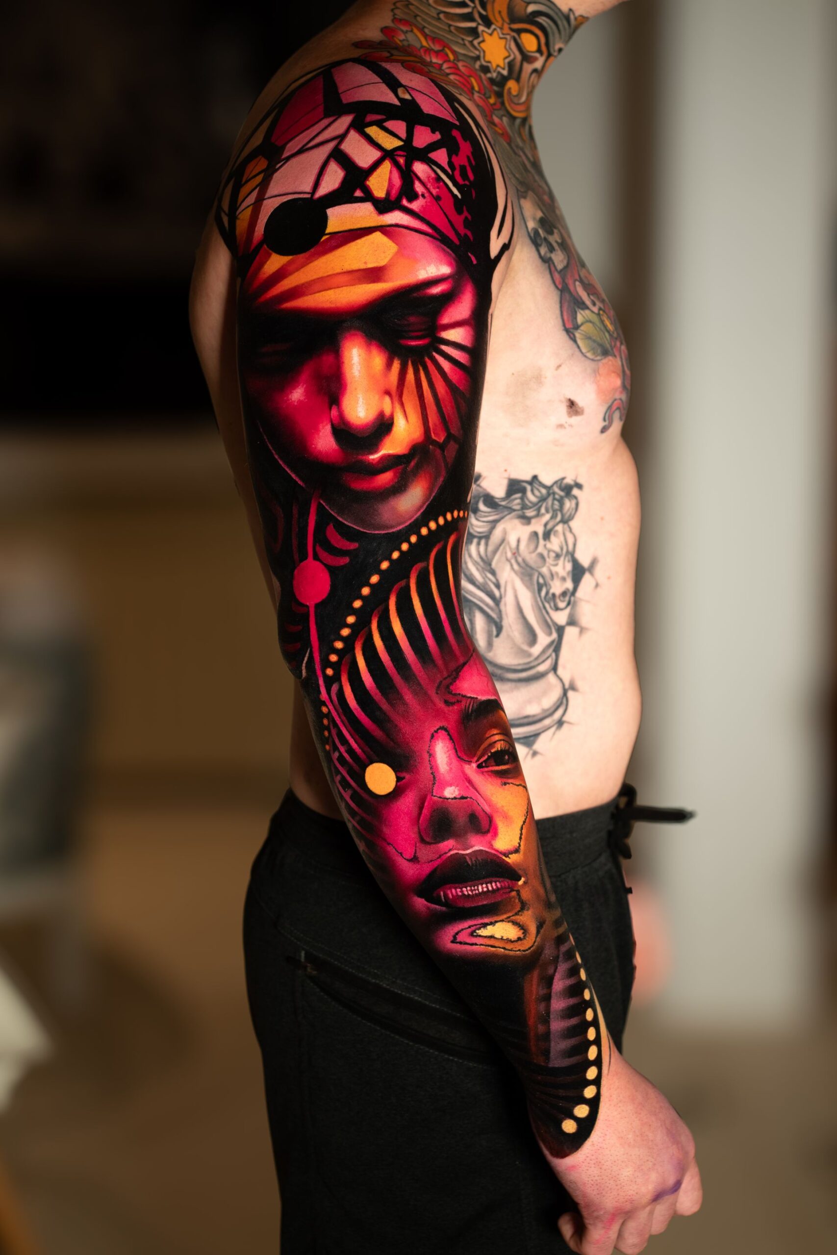 Rich Harris x Waler Montero — sleeve, dual red faces