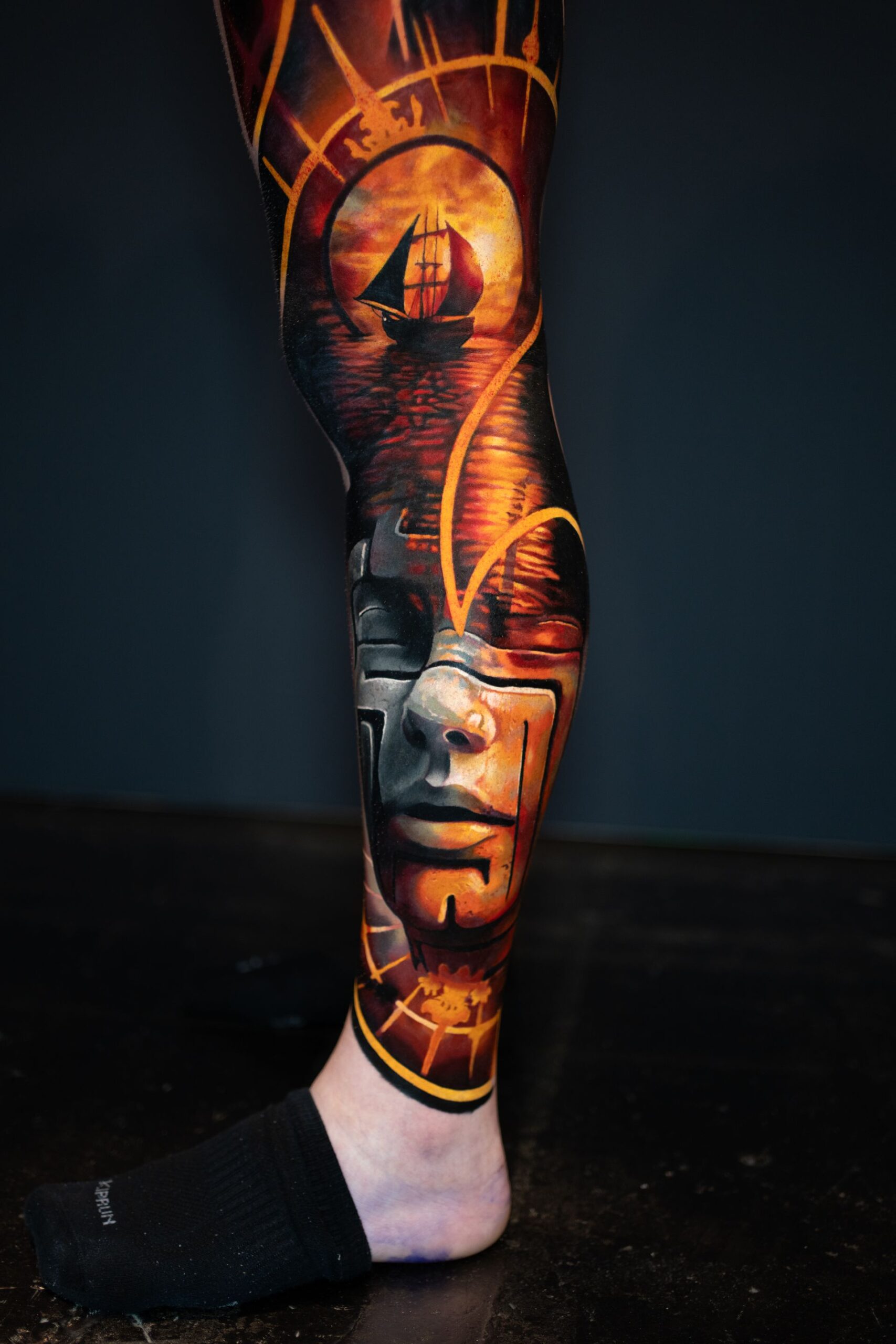 Rich Harris x Waler Montero — nautical scene