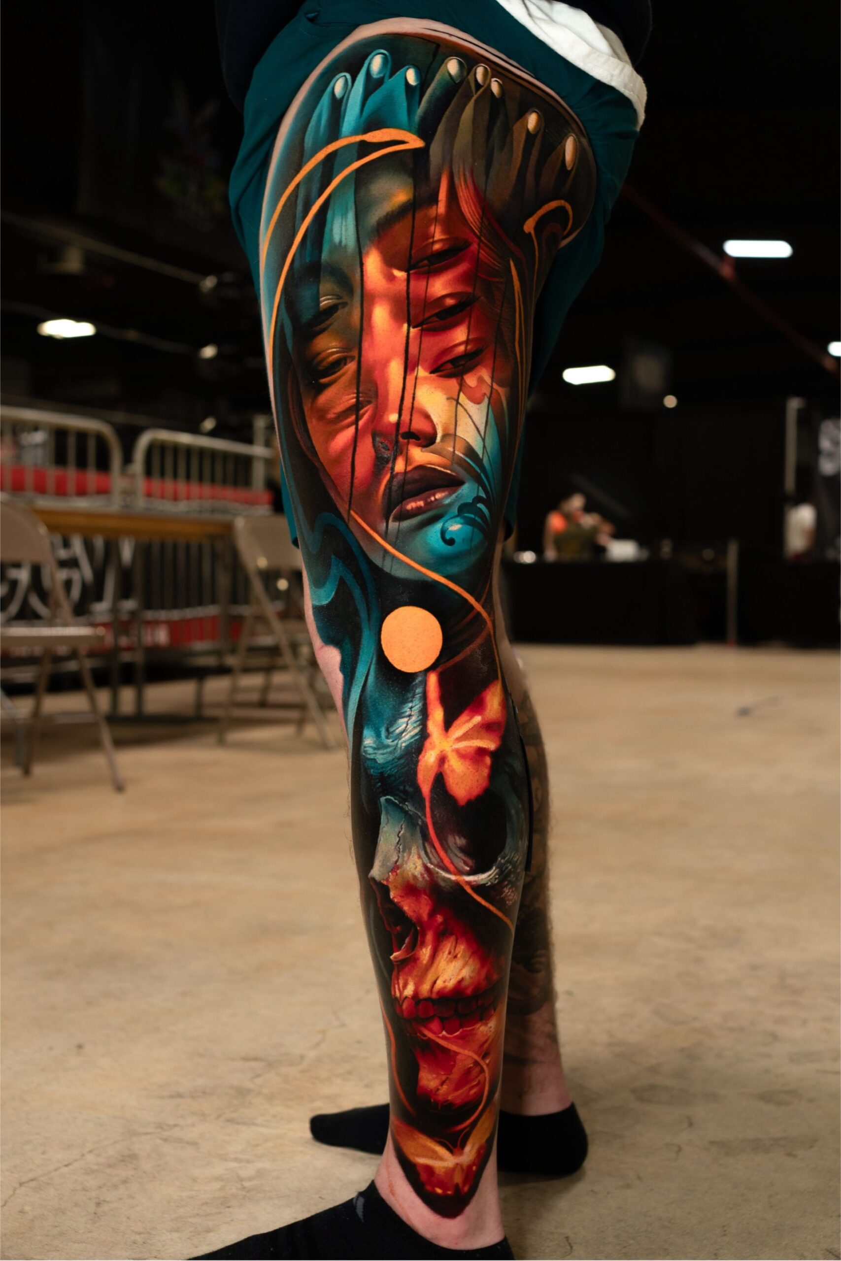 Rich Harris x Waler Montero — teal and red face